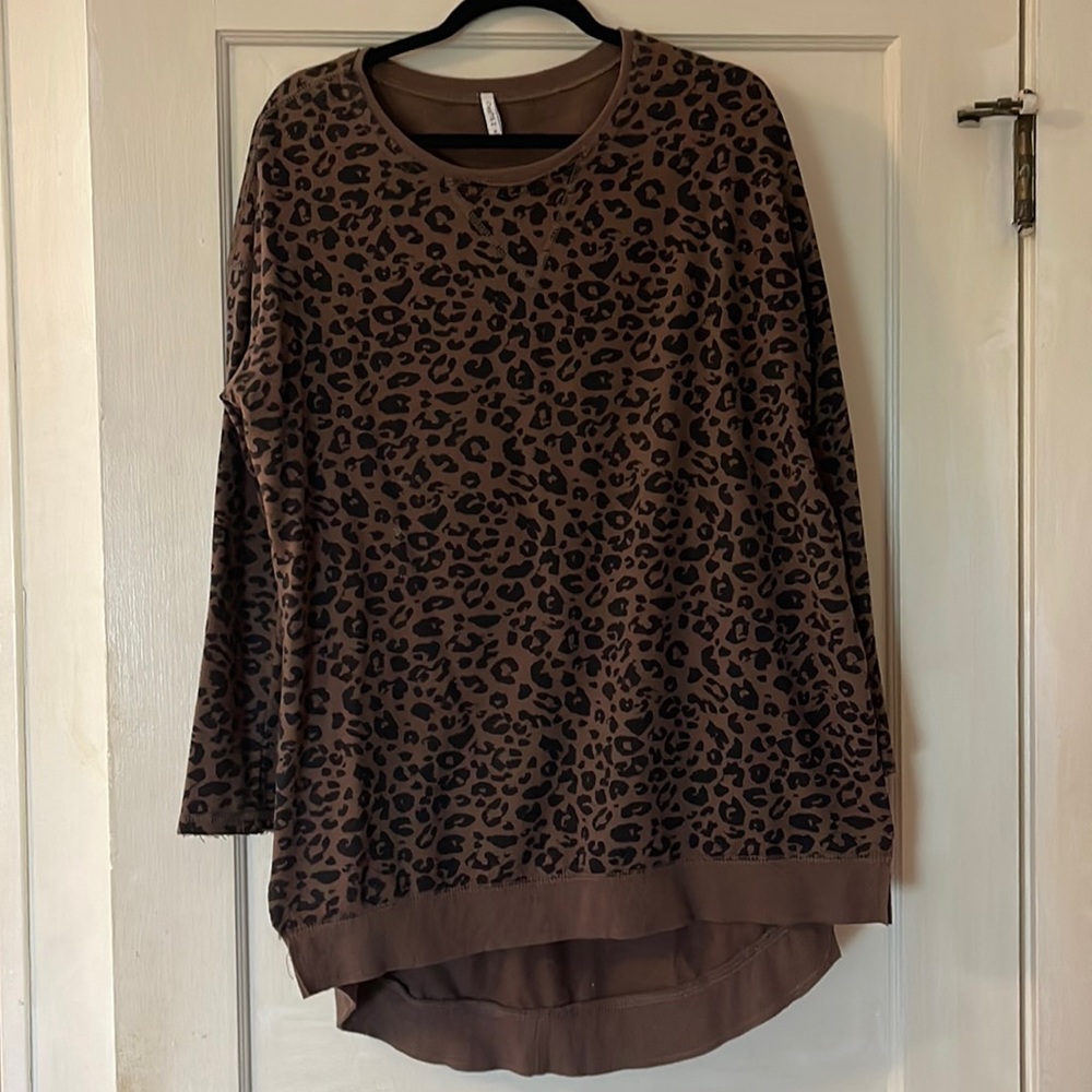 Z Supply Leopard Print Weekender